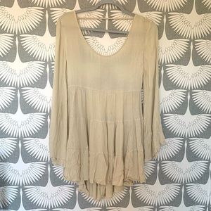 Long Sleeve Mini Dress/ Long Blouse